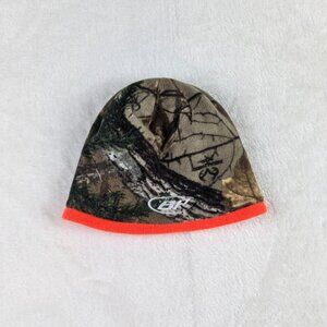 Realtree beanie reversible Cap Hat orange and camo
